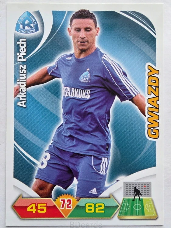 2012-13 Panini Ekstraklasa Arkadiusz Piech Ruch Chorzów /ER5