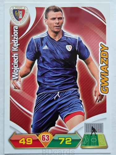 2012-13 Panini Ekstraklasa Wojciech Kędziora Piast Gliwice /ER5
