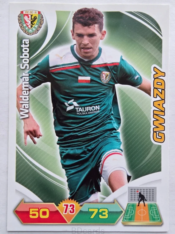 2012-13 Panini Ekstraklasa Waldemar Sobota Śląsk /ER5