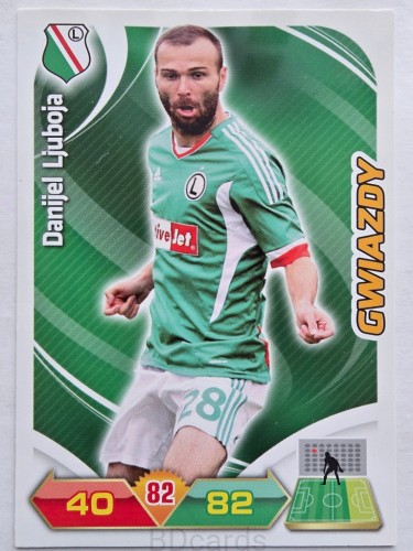 2012-13 Panini Ekstraklasa Daniel Ljuboja Legia Warszawa /ER6