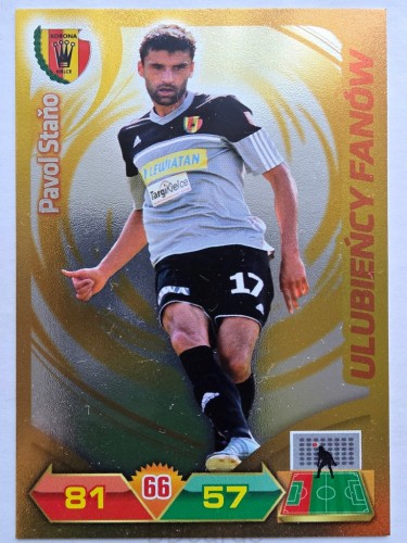 2012-13 Panini Ekstraklasa Pavol Stano Korona Kielce Ulubieńcy Fanów /ER7