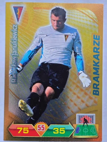2012-13 Panini Ekstraklasa Radosław Janukiewicz Pogoń Bramkarze /ER7