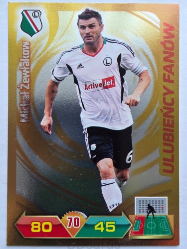 2012-13 Panini Ekstraklasa Żewłakow Legia Warszawa Ulubieńcy Fanów /ER7