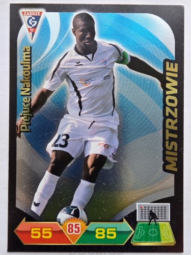 2012-13 Panini Ekstraklasa Prejuce Nakoulma Górnik Zabrze Mistrzowie /O