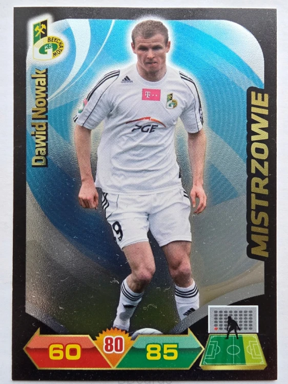 2012-13 Panini Ekstraklasa Dawid Nowak GKS Bełchatów Mistrzowie /ER8