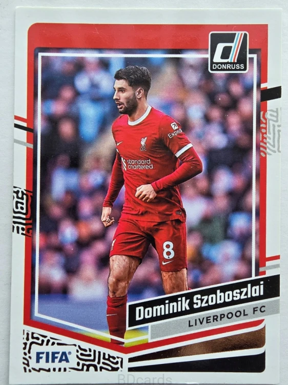 2023-24 Panini Donruss Dominik Szoboszlai Liverpool /O