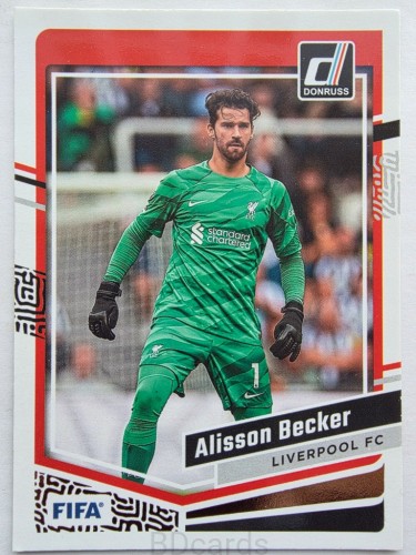 2023-24 Panini Donruss Alisson Becker Liverpool /ER9