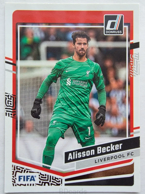 2023-24 Panini Donruss Alisson Becker Liverpool /ER9