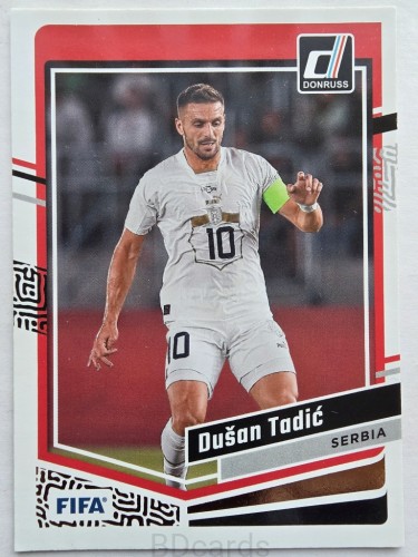 2023-24 Panini Donruss Dusan Tadić Serbia /ER10