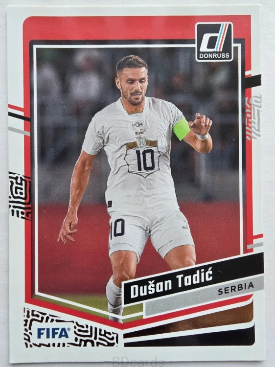 2023-24 Panini Donruss Dusan Tadić Serbia /ER10