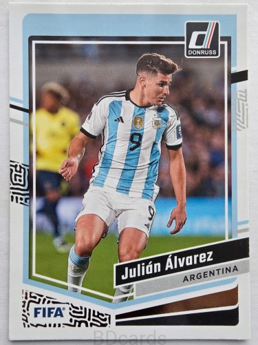 2023-24 Panini Donruss Julian Alvarez Argentyna /ER10