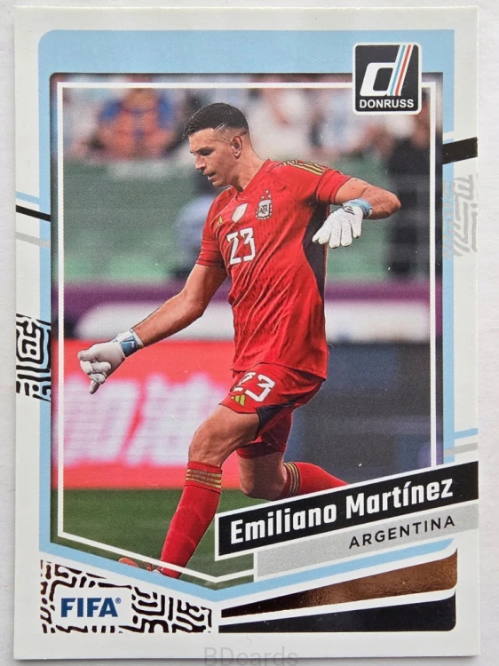 2023-24 Panini Donruss Emiliano Martinez Argentyna /ER10