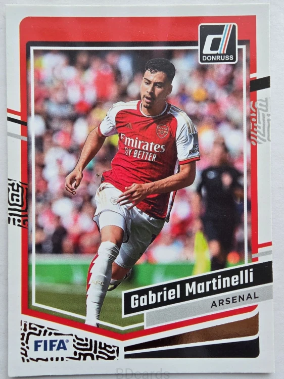 2023-24 Panini Donruss Gabriel Martinelli Arsenal Londyn /O