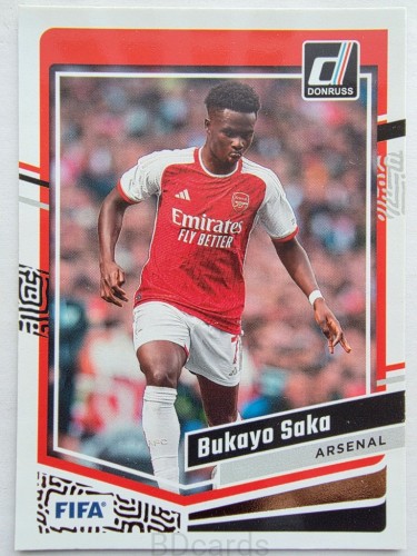 2023-24 Panini Donruss Bukayo Saka Arsenal Londyn /ER11