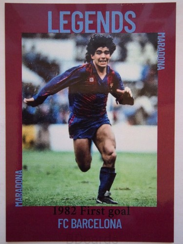 2024 Karta Diego Maradona Fc Barcelona Legends Limited Edition /BC21