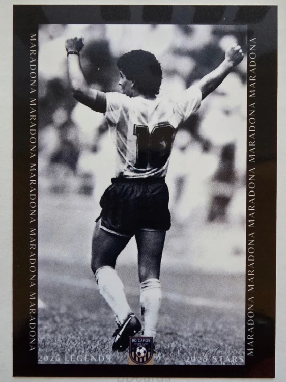 2025 BDcards Diego Maradona Argentyna Legend Limited Edition /BD12