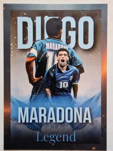 2026 Karta Diego Maradona Argentyna Legend Limited Edition /BD19