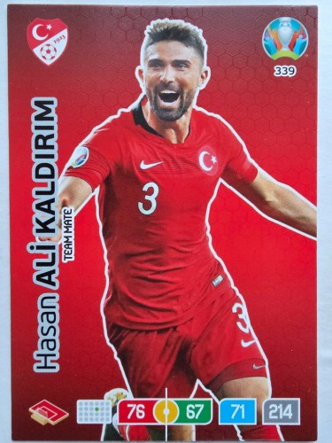 2020 Panini Euro Hasan Ali Kaldirim Turcja Nr 339 /O