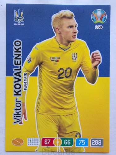 2020 Panini Euro Viktor Kovalenko Ukraina Nr 359 /O