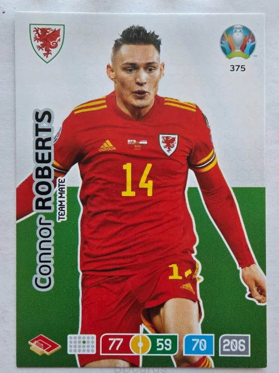 2020 Panini Euro Connor Roberts Walia Nr 375 /O