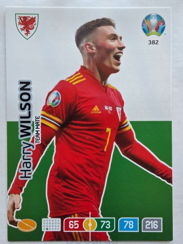 2020 Panini Euro Harry Wilson Walia Nr 382 /O