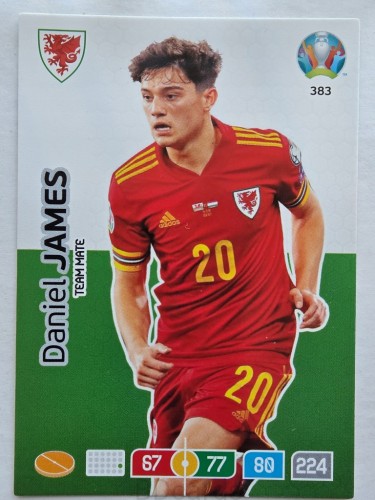 2020 Panini Euro Daniel James Walia Nr 383 /O