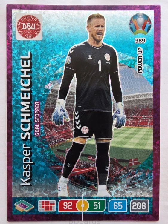 2020 Panini Euro Kasper Schmeichel Goal Stopper Nr 389 /O