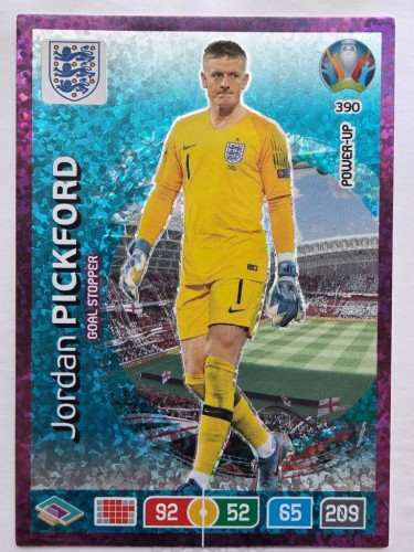2020 Panini Euro Jordan Pickford Goal Stopper Nr 390 /O