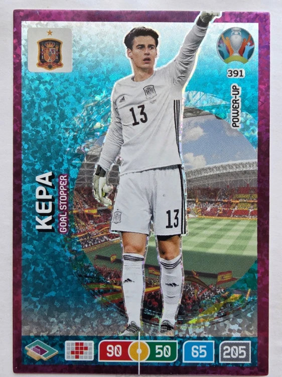 2020 Panini Euro Kepa Goal Stopper Nr 391 /O