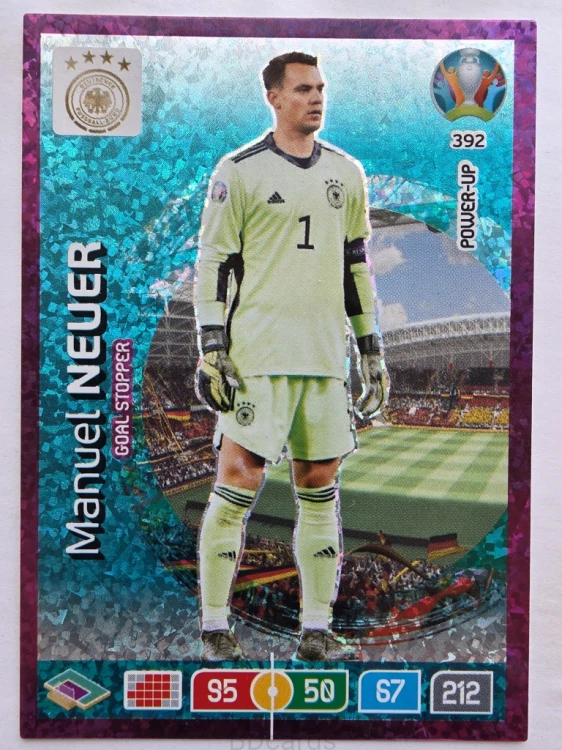 2020 Panini Euro Manuel Neuer Goal Stopper Nr 392 /O
