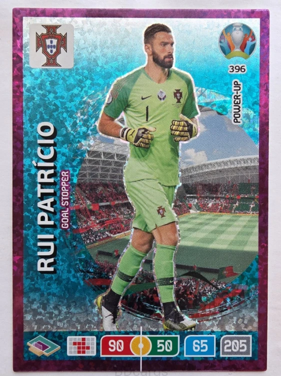 2020 Panini Euro Rui Patricio Goal Stopper Nr 396 /O