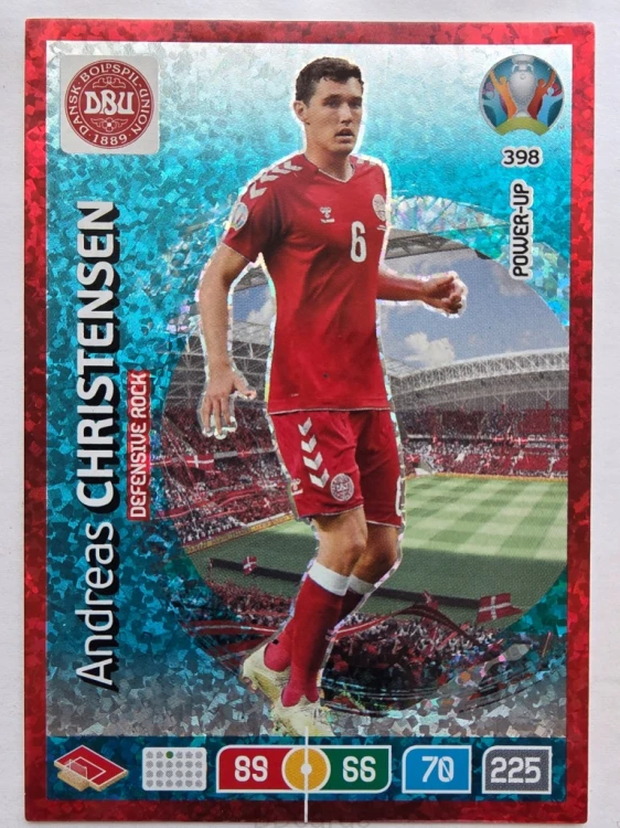 2020 Panini Euro Andreas Christensen Defensive Rock Nr 398 /O