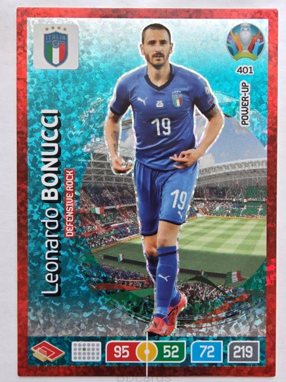 2020 Panini Euro Leonardo Bonucci Defensive Rock Nr 401 /O