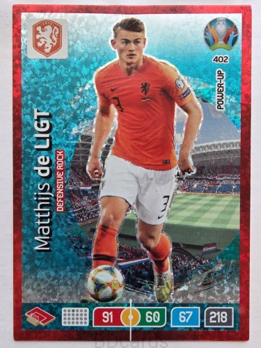 2020 Panini Euro Mahijis De Ligt Defensive Rock Nr 402 /O
