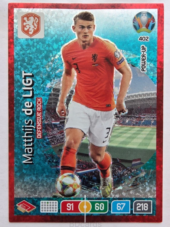 2020 Panini Euro Mahijis De Ligt Defensive Rock Nr 402 /O