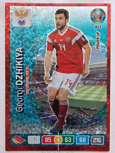2020 Panini Euro Georgi Dzhikiya Defensive Rock Nr 403 /O