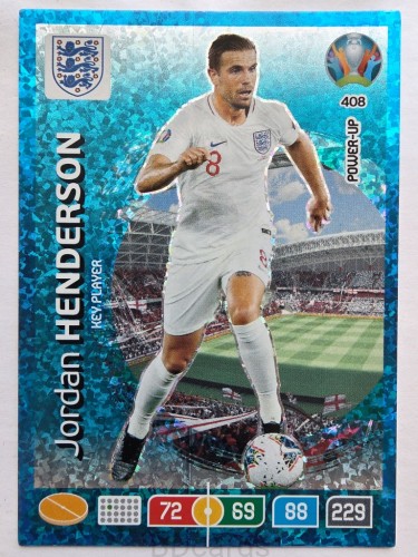 2020 Panini Euro Jordan Henderson Key Player Nr 408 /O