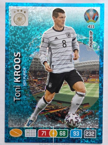 2020 Panini Euro Toni Kroos Key Player Nr 411 /O