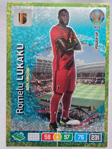 2020 Panini Euro Romelu Lukaku Goal Machine Nr 415 /O