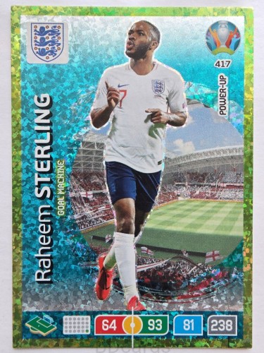 2020 Panini Euro Raheem Sterling Goal Machine Nr 417 /O