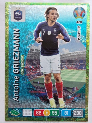 2020 Panini Euro Antoine Griezmann Goal Machine Nr 420 /O