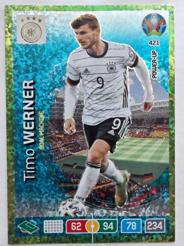 2020 Panini Euro Timo Werner Goal Machine Nr 421 /O