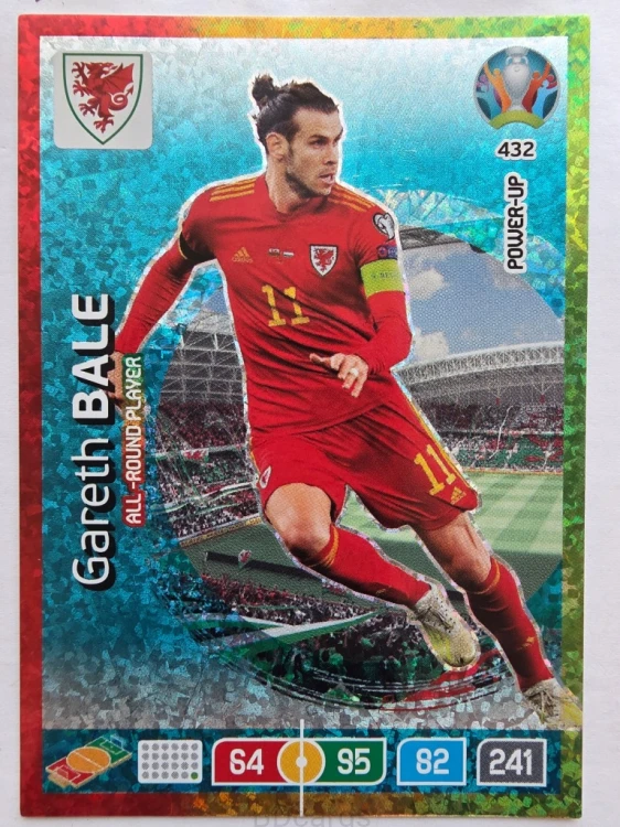 2020 Panini Euro Gareth Bale All-Round Player Nr 432 /O