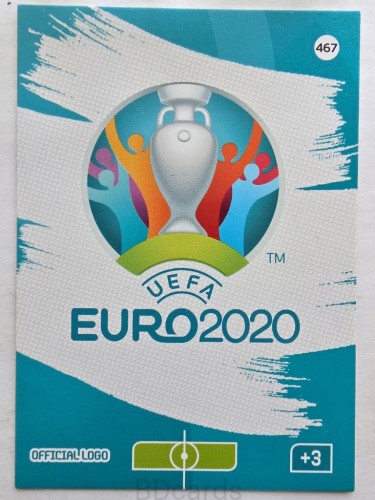 2020 Panini Euro Official Logo Nr 467 /O