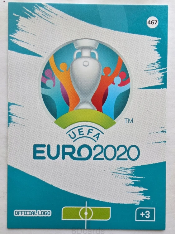 2020 Panini Euro Official Logo Nr 467 /O
