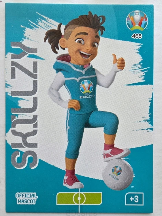 2020 Panini Euro Official Mascot Nr 468 /O