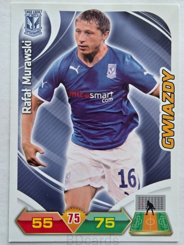 2012-13 Panini Ekstraklasa Rafał Murawski Gwiazdy Lech Poznań /ER1