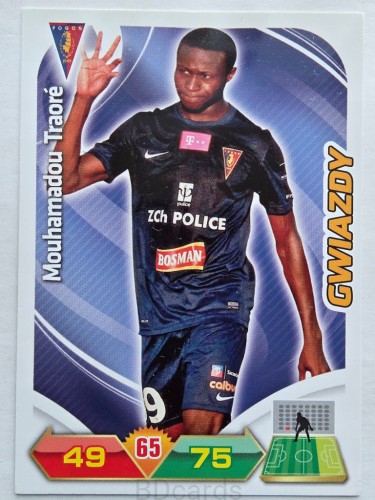 2012-13 Panini Ekstraklasa Mouhamadou Traore Pogoń Szczecin /ER2