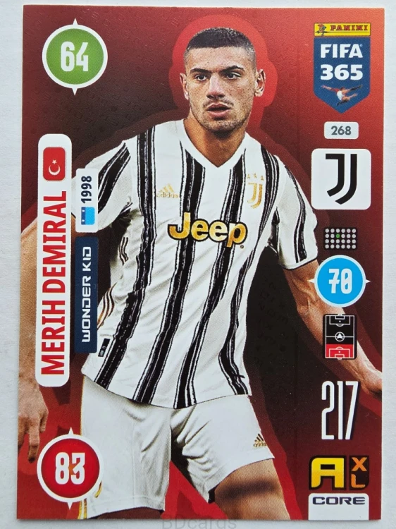 2021 Panini Fifa 365 Merih Demiral Juventus Nr 268 /O