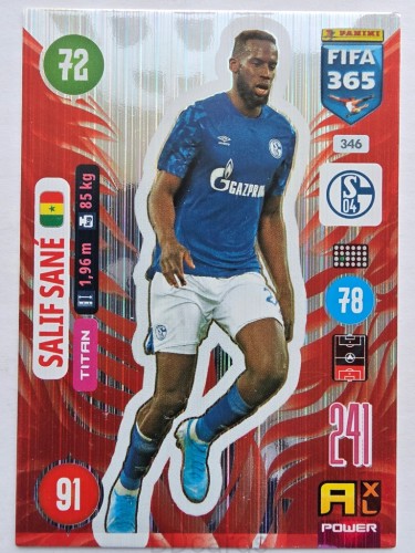2021 Panini Fifa 365 Salif Sane Schalke Nr 346 /O